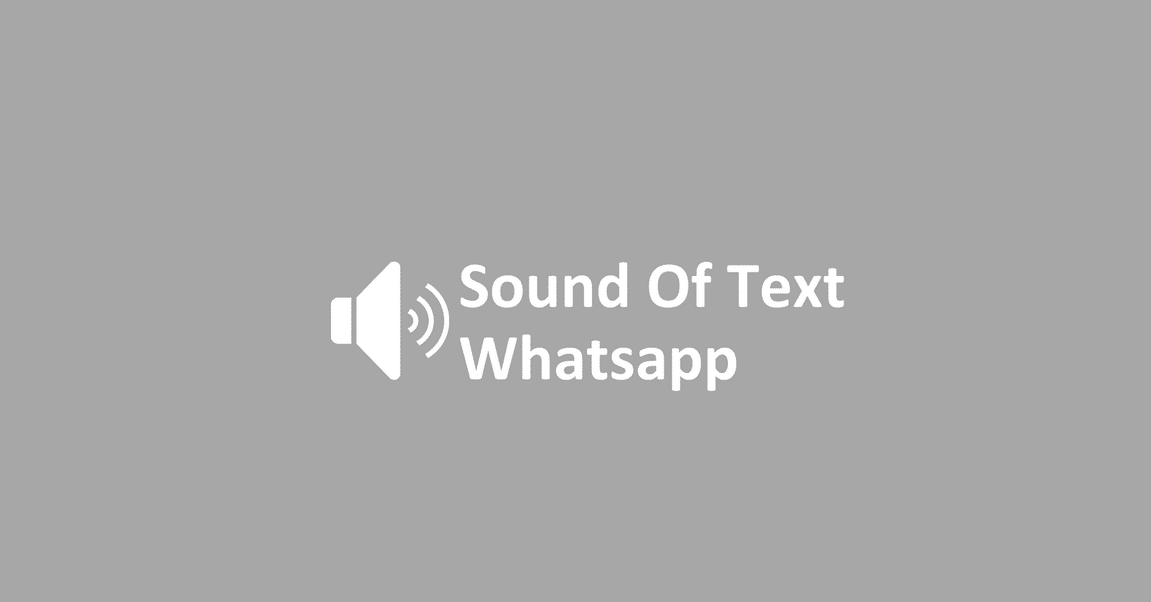 Cara Sound of Text WA di Android Keren Berbagai Suara