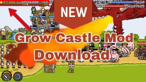 Link Download Grow Castle Mod Apk Max Level Unlimted Money