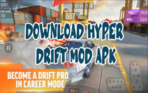 Link Download Hyper Drift Mod Apk v1.21 Unlock All Cars